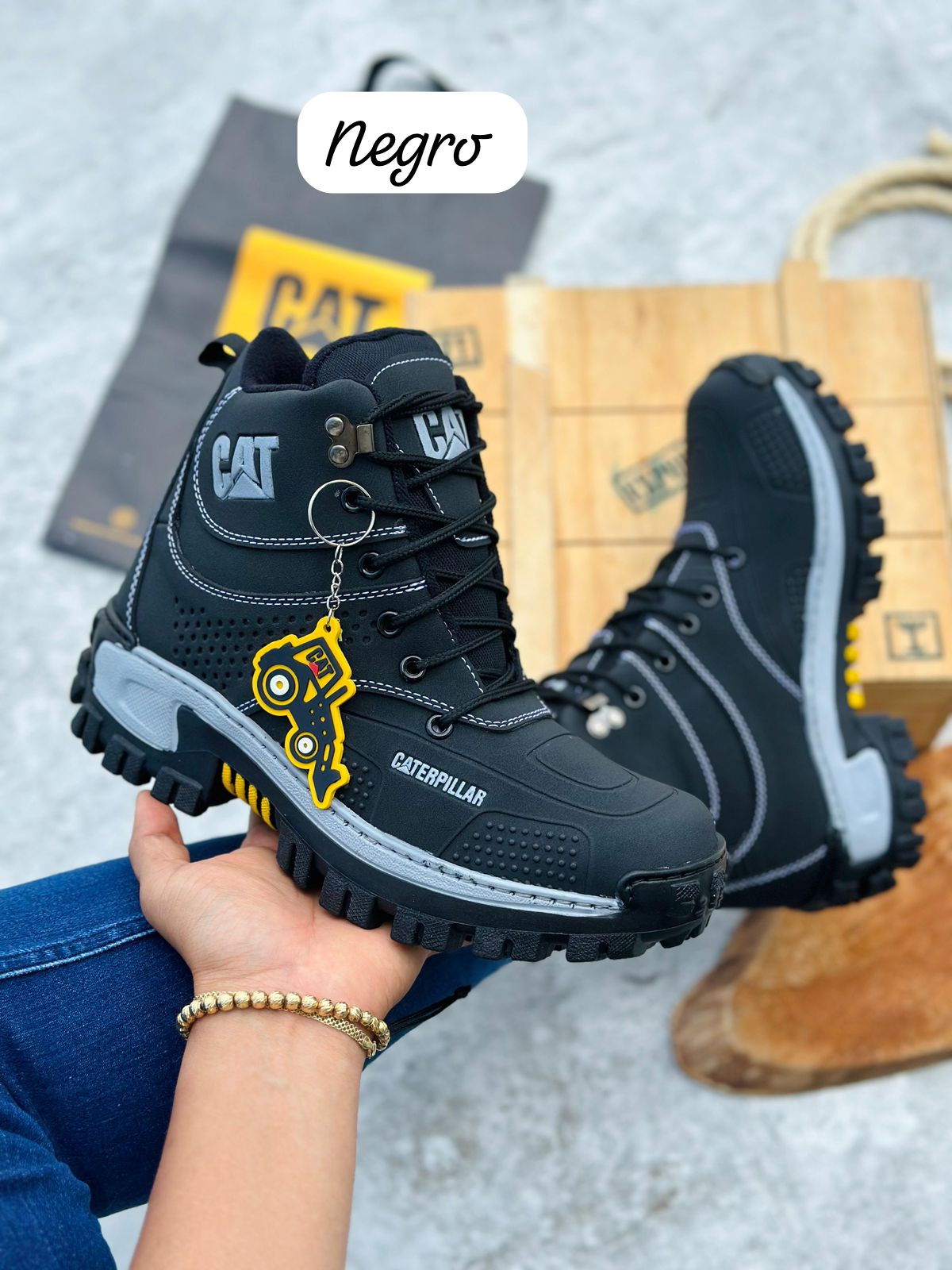 Botas Ct suela alta calidad extrema caballero